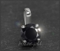 Preview: Brillant Anhänger 585 Weißgold; 1,14ct, schwarz